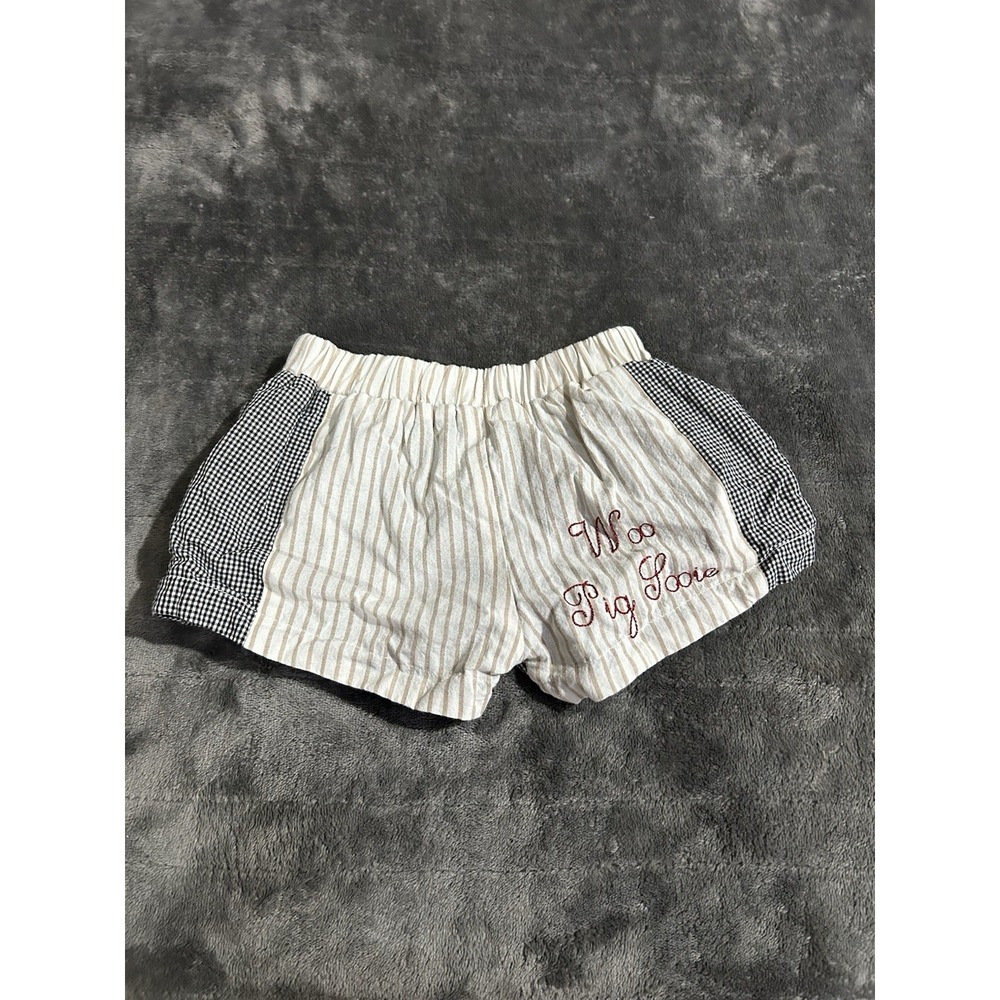 Woo Pig Sooie Arkansas Razorback Football Reversible Shorts 18 Months